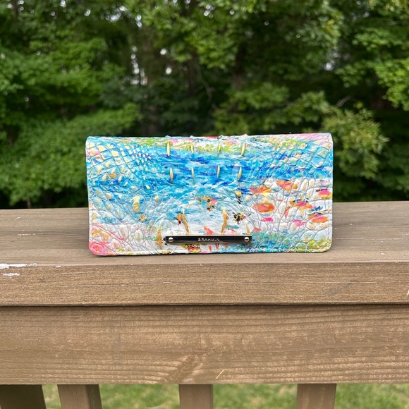 Brahmin Handbags - Brahmin Ady Staycation Croc-Embossed clutch wallet (HARD TO FIND)